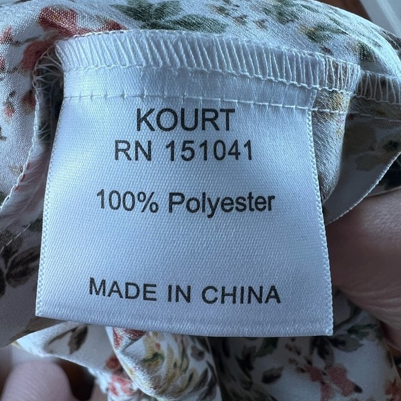 NWT Anthropologie OPT Jana Floral Midi Dress Size M - Picture 6 of 6